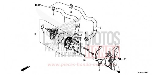WATER PUMP CB650FE de 2014